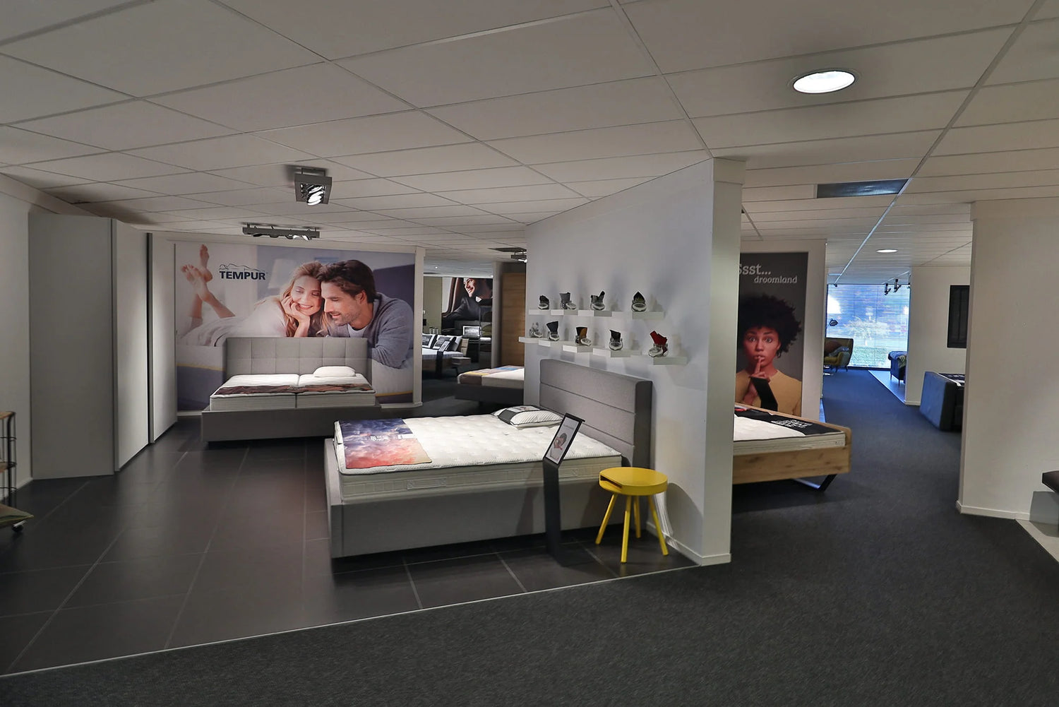 Pas het bed aan zodat hij aan je wensen voldoet in de beddenwinkel bij Enschede